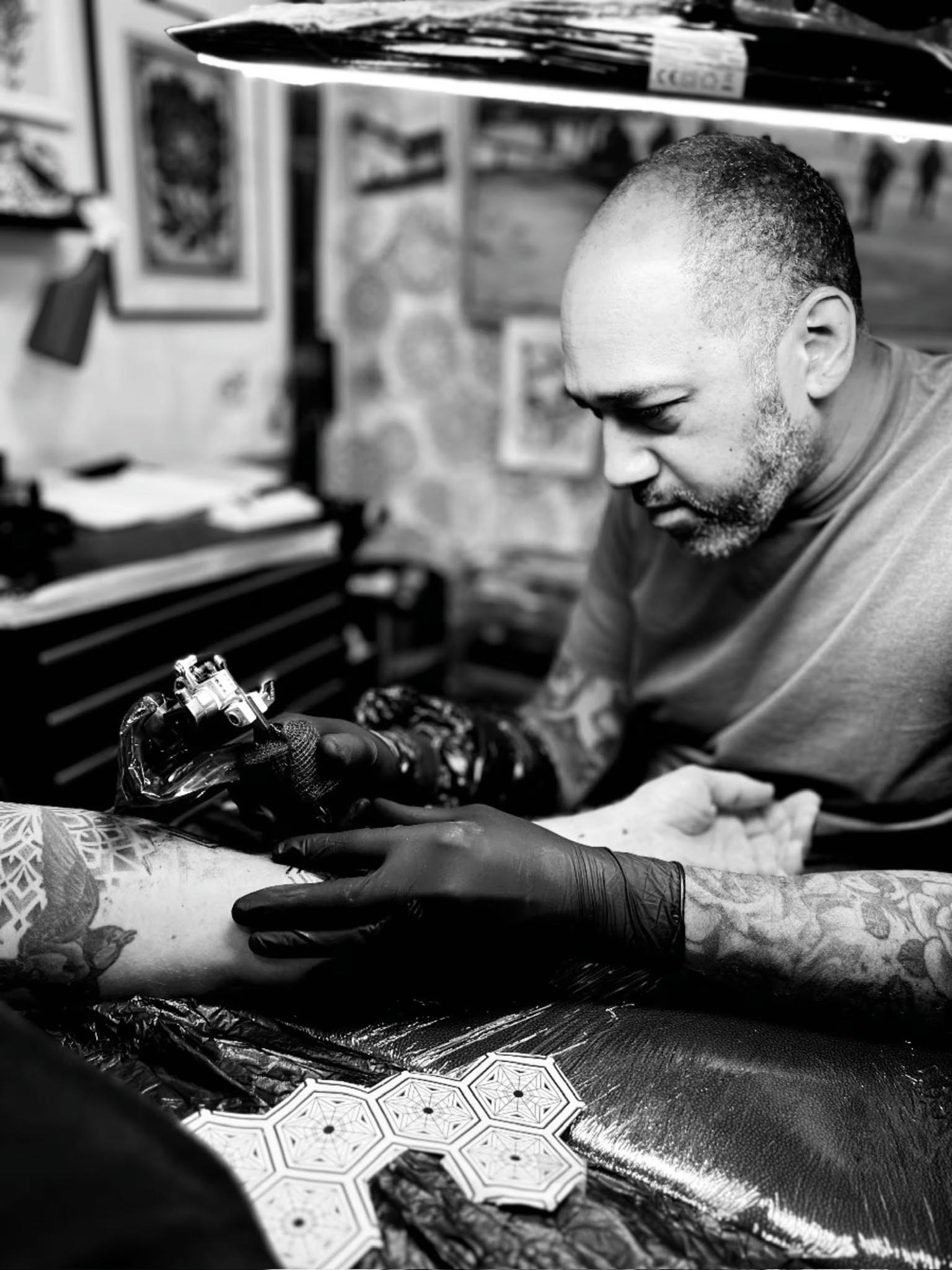 James Nidecker tattoo artist Amsterdam