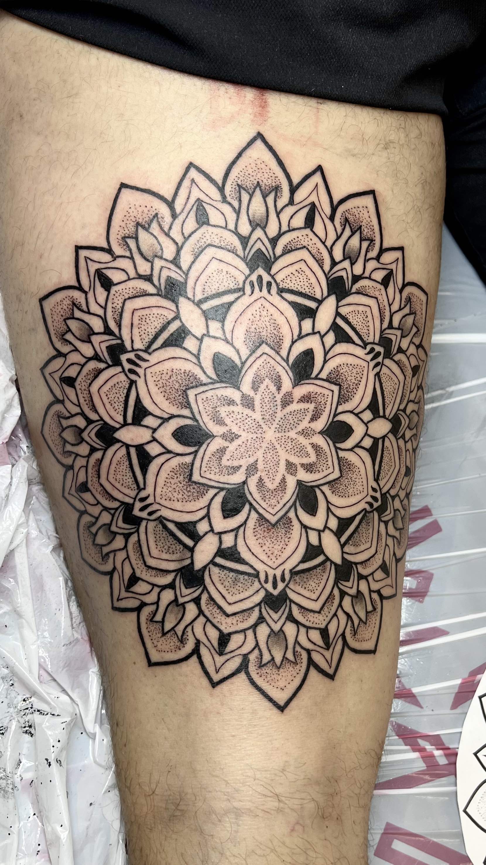 Mandala tattoo Amsterdam