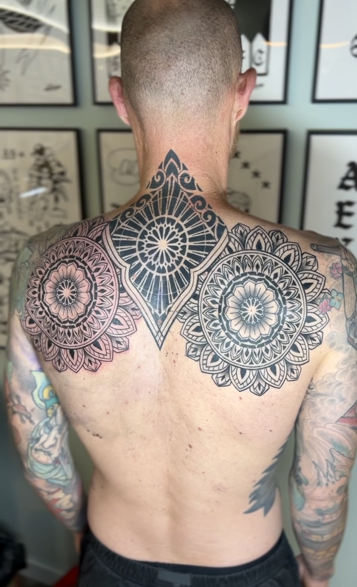 Mandala tattoo Amsterdam