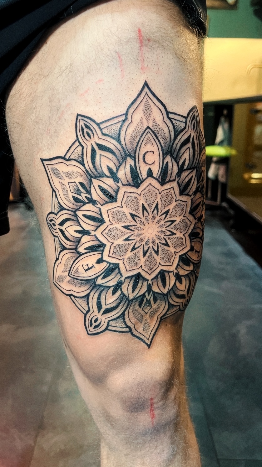 Mandala tattoo Amsterdam