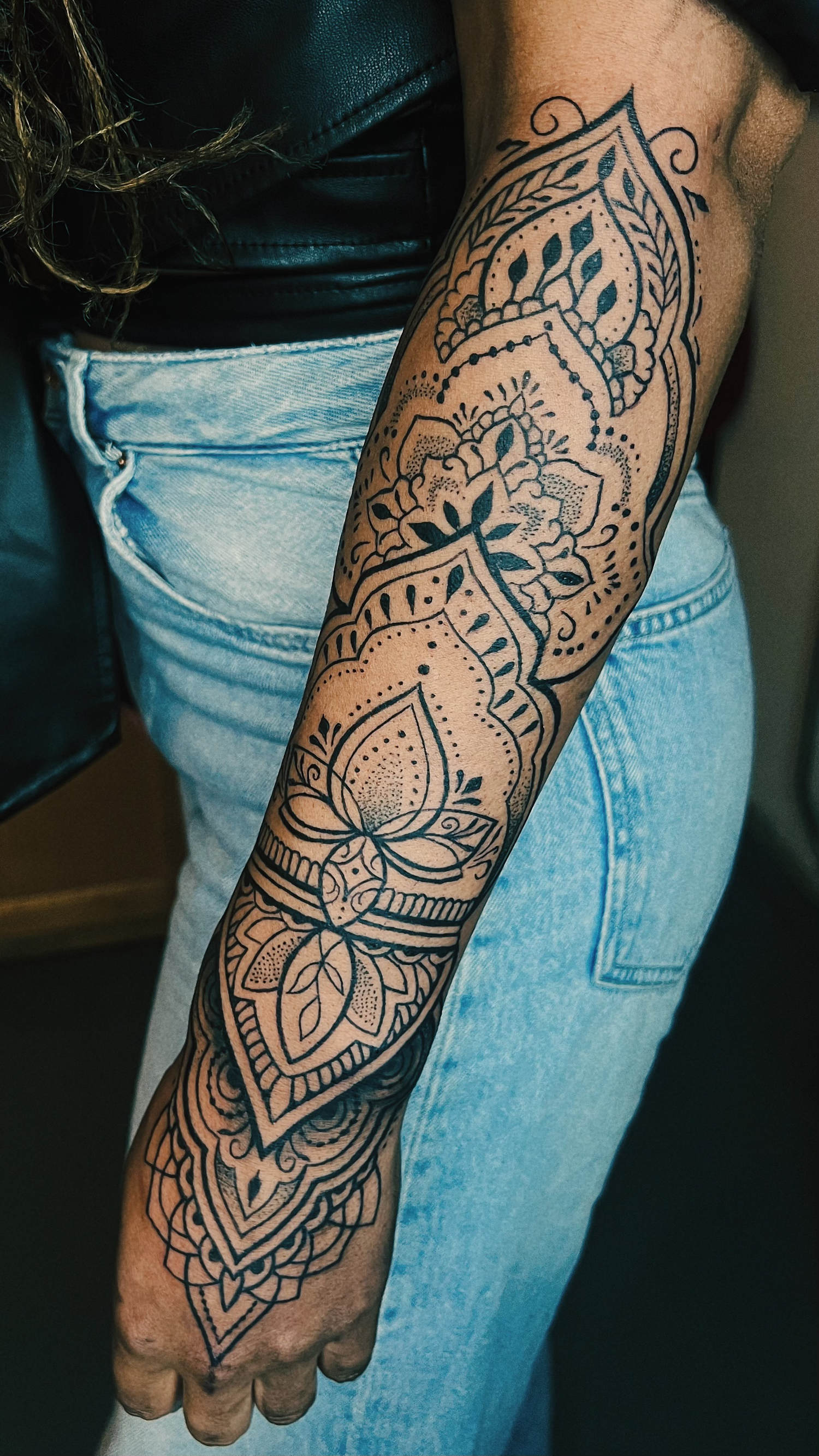 Ornamental tattoo Amsterdam
